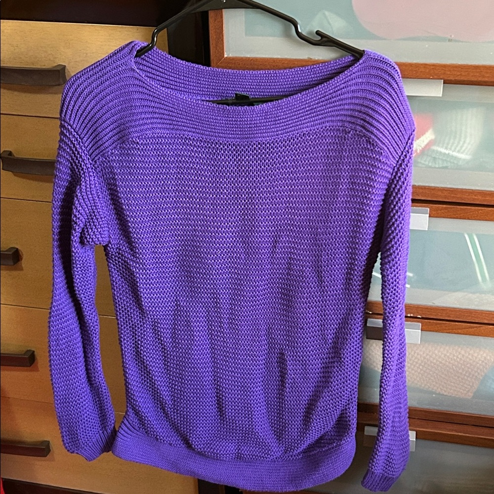 Ralph Lauren Vibrant Purple size medium Sweater